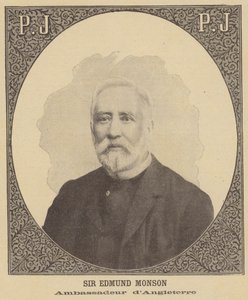 Sir Edmund Monson, britisk ambassadør i Frankrig af French School